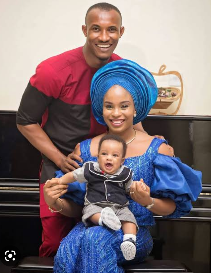 Gideon Okeke and ex-wife