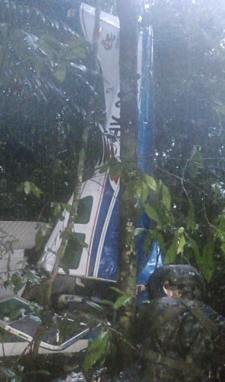 Four children reportedly found alive in jungle weeks after plane crash