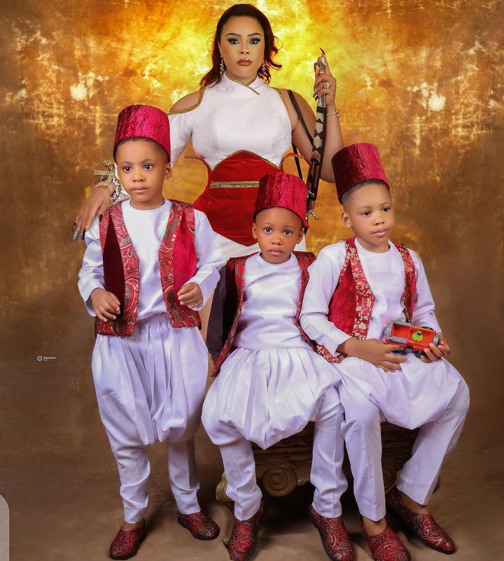 “I will fight for you all my life” - Precious Chikwendu pens emotional note to her triplets as they mark birthday