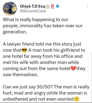 Man Shocked As He Sees Wife And Another man At Same Hotel He Took His Girlfriend