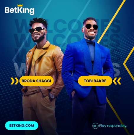 Congratulations Is Order As Betking Unveils Brodda Shaggi, Tobi Bakre As Brand Influencers (Photos)