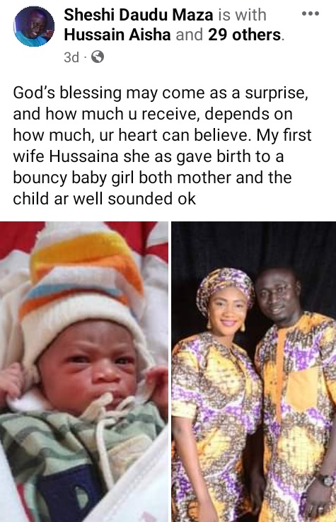 Man Celebrates As His Two Wives Give Birth Within 24 Hours