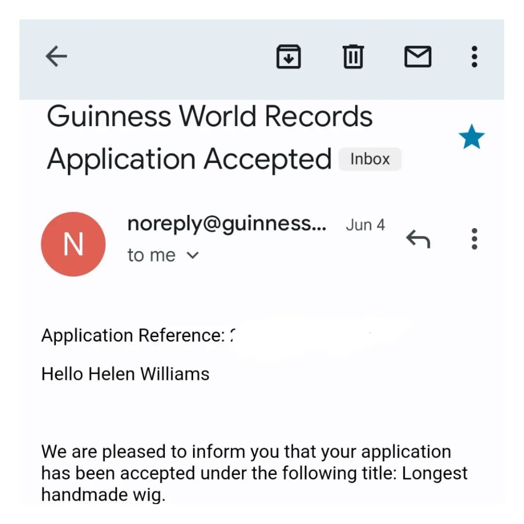 Nigerian Wigmaker who got Guinness World Records Approval to make Longest Handmade Wig In World, announces date