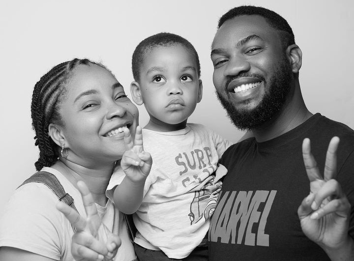 "Our heartbeat, Hope and Joy" Linda Ejiofor and Ibrahim Suleiman celebrates son on his 3rd birthday 