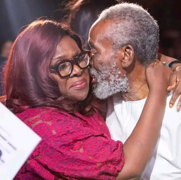 "My dearest" Joke Silva celebrates husband, Olu Jacobs on his birthday