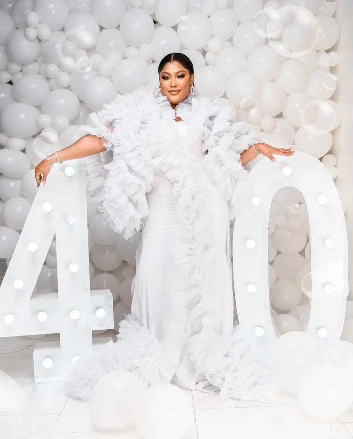 "Who am I that you are so mindful of?"
Actress Uche Elendu grateful as she celebrates 40th birthday with stunning photos