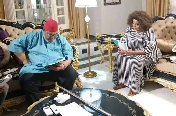 “You love May but you go shoot film wey Judy Austin produced” Businesswoman tackle Pete Edochie over his recent interview

