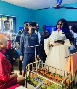 Skit maker, Sir One on one gifts wife brand new Lexus car as a push gift (Photos)