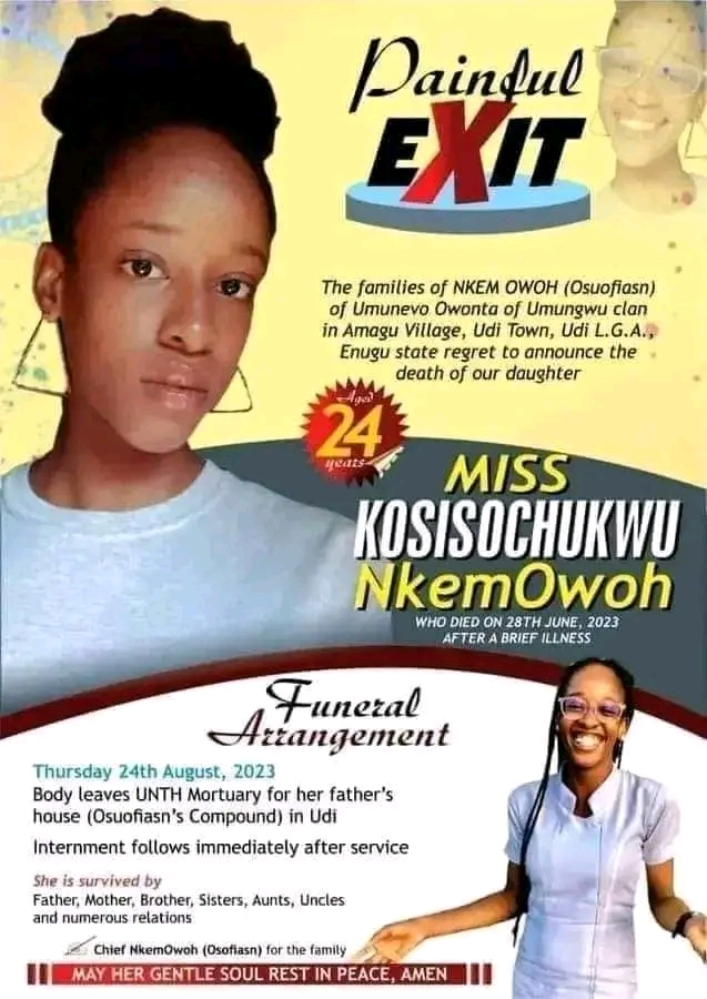 Family of Nkem Owoh releases his daughter, Kosi's burial date