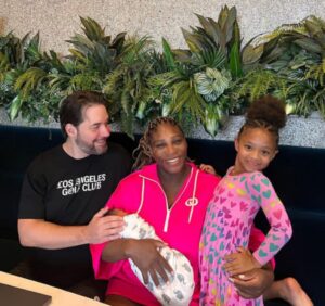 Serena Williams and hubby welcome second child