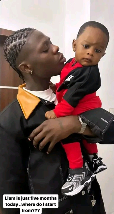 “Our son Liam is just 5months today, where do I start from” - Mohbad’s longtime girlfriend and baby mama cries out