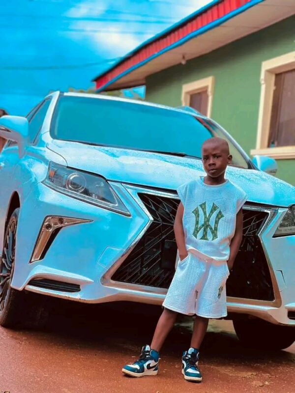 "Area father" Skit Master, Kiriku hails himself as he purchases a brand new Lexus Jeep (Photos)