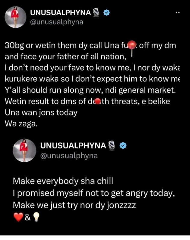 ”Father of all nations” Phyna shades the living daylight out of Davido after being trolled by his fans