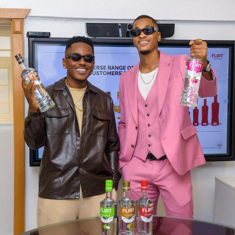 "We trended back to back" BBNaija's Uriel Oputa, Groovy and Timini Egbuson rejoices as they bags ambassdorial deal with Popular drink company after kissing