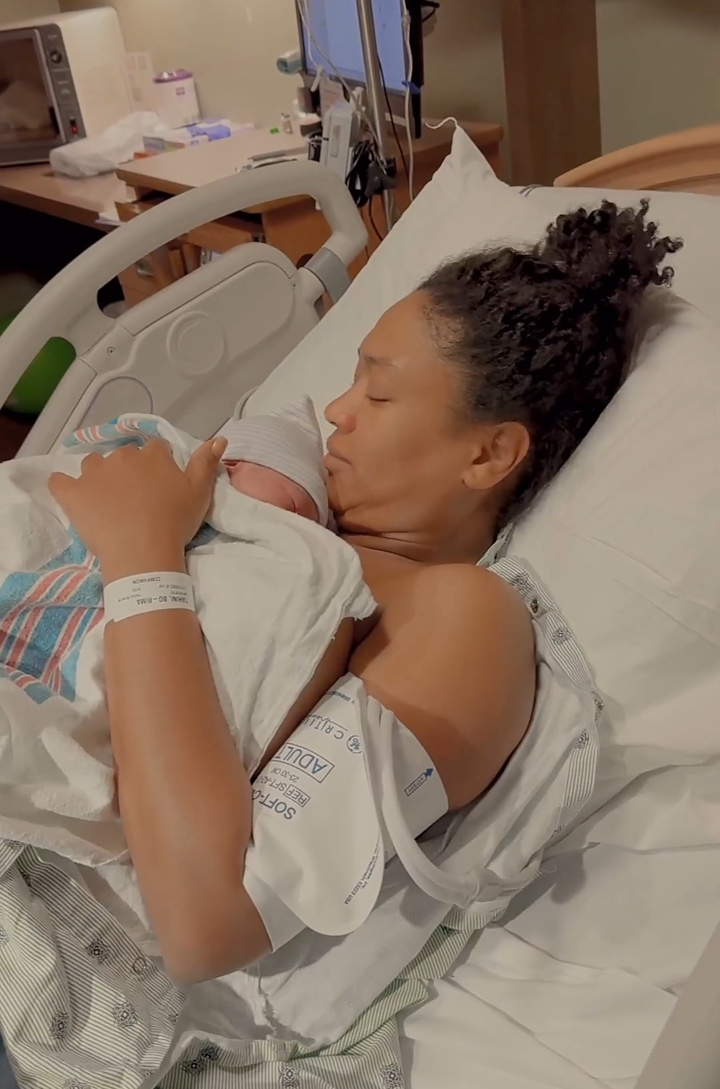 "I’m in awe of your strength" Johnny Drille tell his wife as they welcomes their first child (Video)