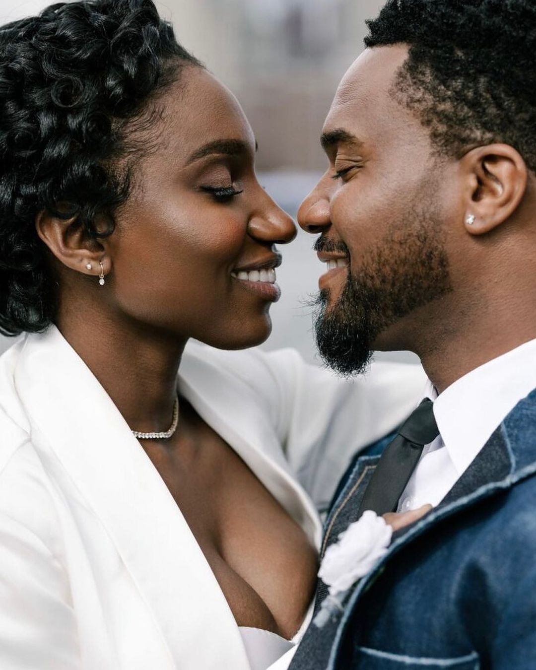 "She is a lover of God, dedicated, vibrant, consistent, hard-working, ..." Kunle Remi highlights what he loves about his wife as he unveils her face