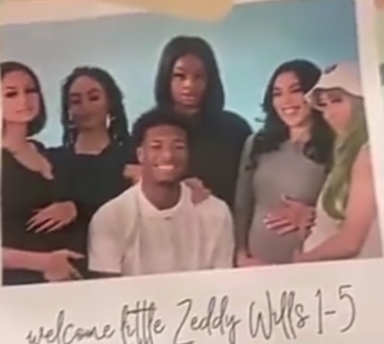 Man breaks the internet as he impregnates 5 women at the same time