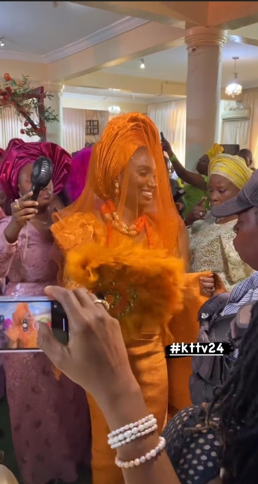 Video from the Wedding of Actor, Kunle Remi and his wife, Tiwi