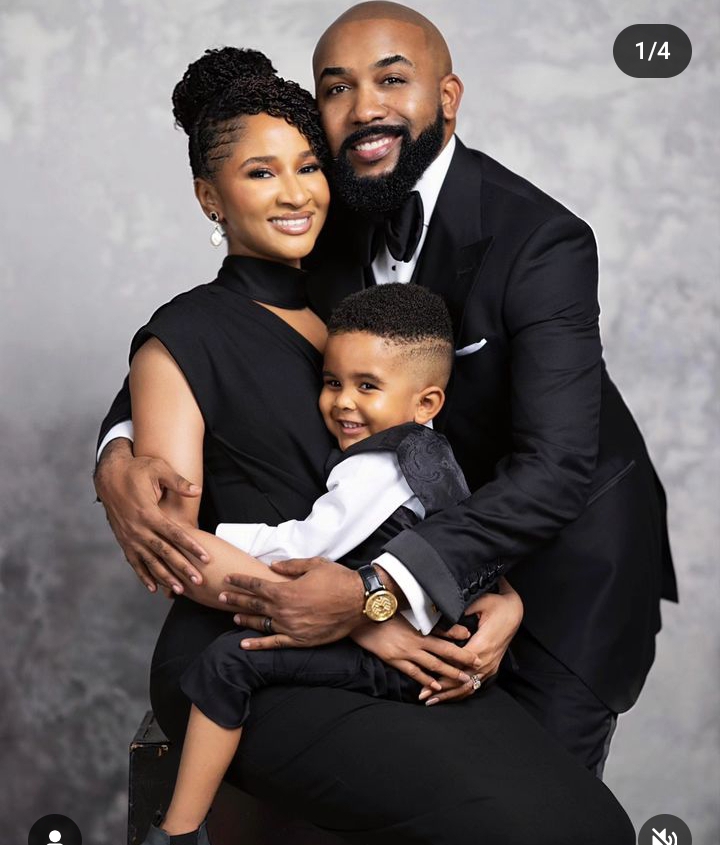 "You're the most intelligent & most beautiful boy in the universe"- Actress Adesua Etomi pens sweet note to son on her 3rd birthday (PHOTOS)