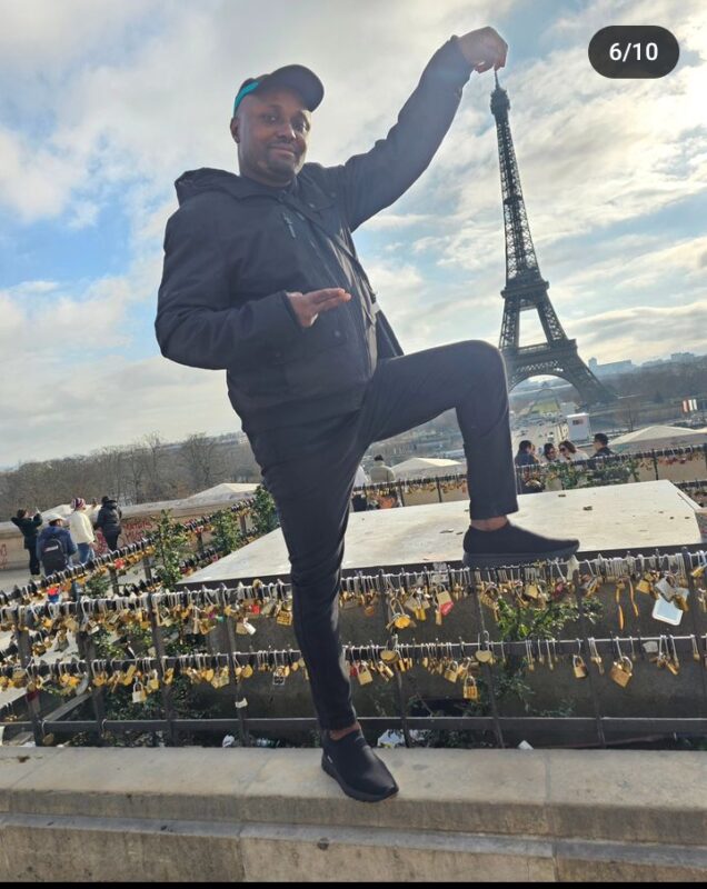 "All ur children will prosper than you" Isreal DMW showers Davido with prayers as he visits Paris for the first time (Photos)