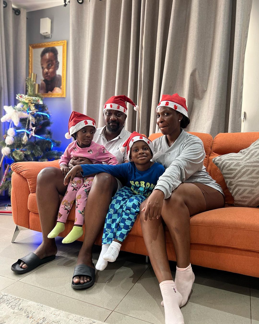 "The father of my children, my beloved husband, my bestie" Wife of John Dumelo celebrates his birthday with sweet message and photos