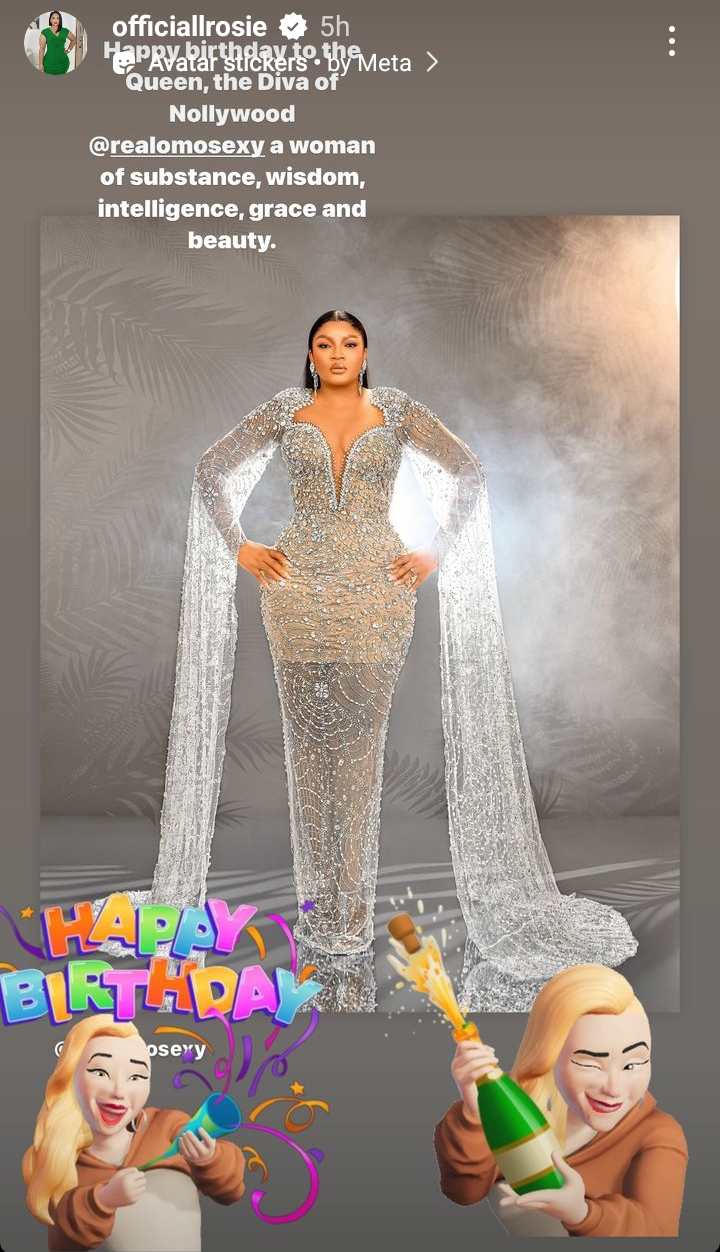 "You are a woman of substance, wisdom, intelligence, grace and beauty" Actress, Rosie Afuwape pens heartwarming note to Omotola Jalade on her birthday