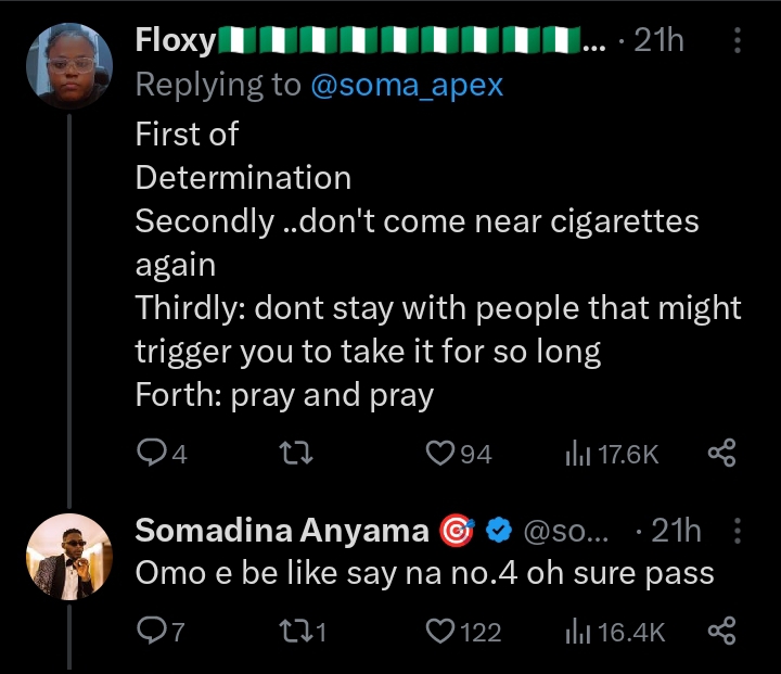 "I want to stop smoking cigarettes but it's so hard" — BBNaija's Soma cries out, seeks for help as he shares his challenges