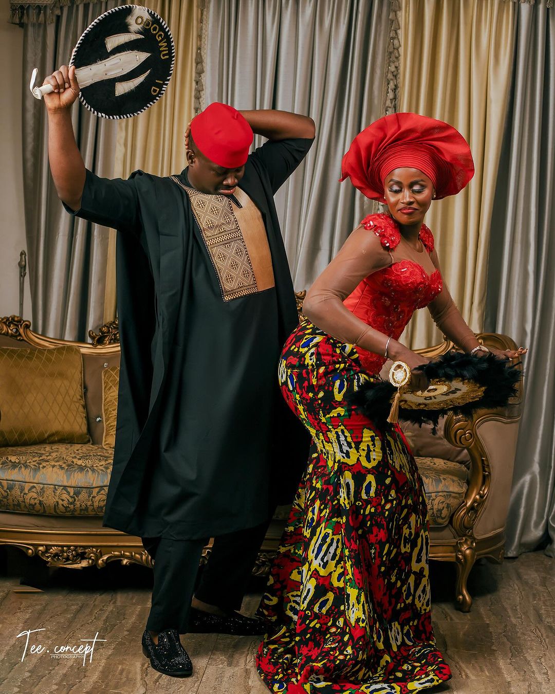 "I have a very strong feeling that you will dance better than I will" Chisom Steve tell husband as they releases pre-wedding photos ahead of their wedding