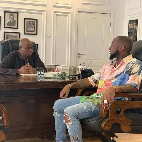 "The world loves you! Thank God for you" Davido pens lovely note to father on his birthday