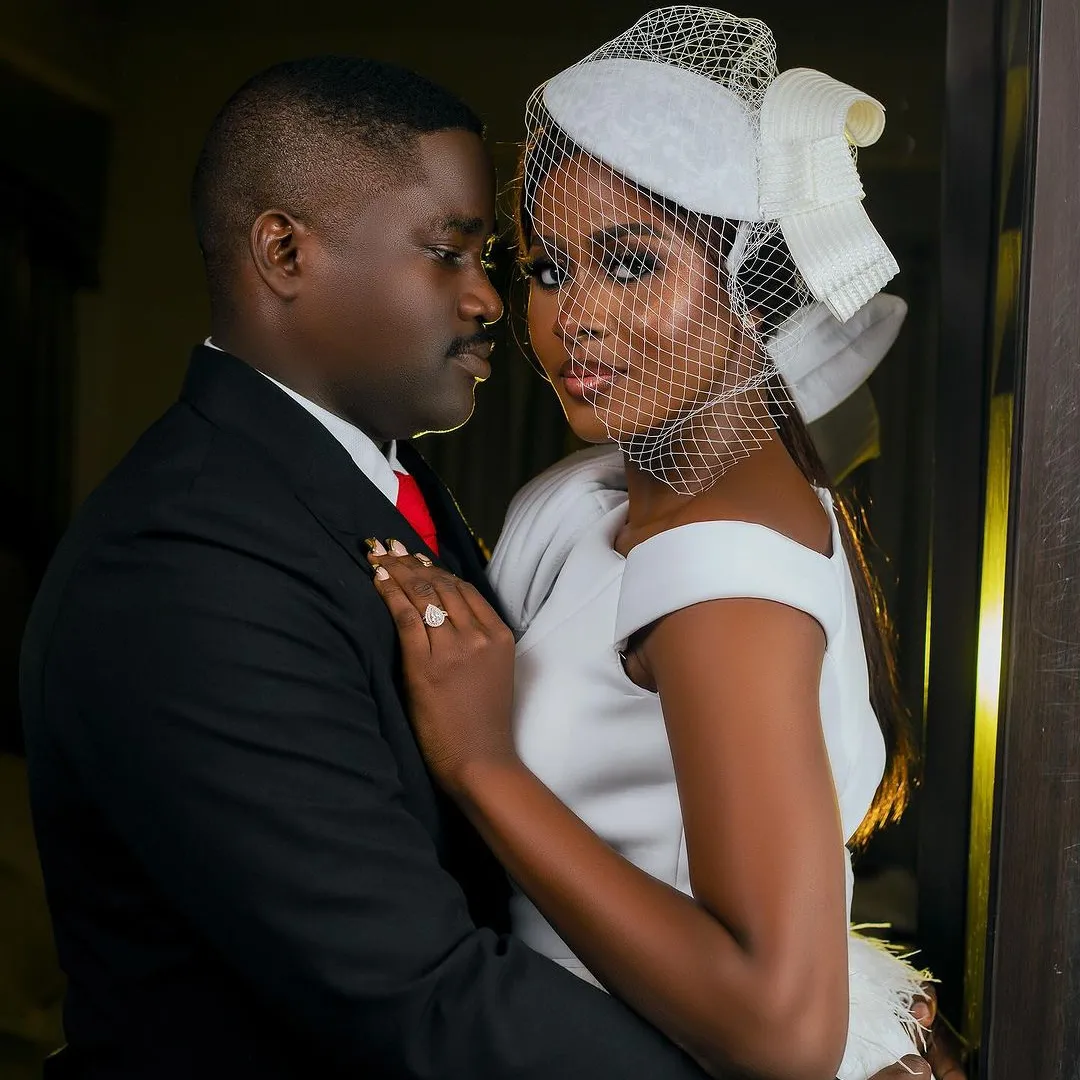 "It's legal" Chisom Steve rejoices as she releases photos from her Civil Wedding