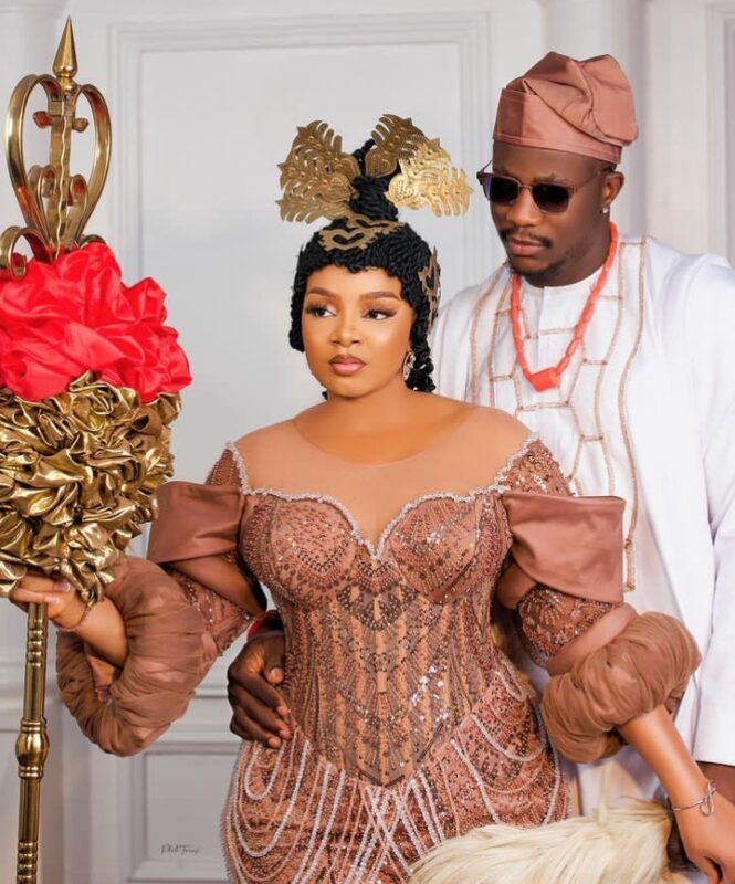 "The journey to becoming Deji’s wife begins today," Queen Atang shares pre-wedding Photos ahead of her traditional wedding today