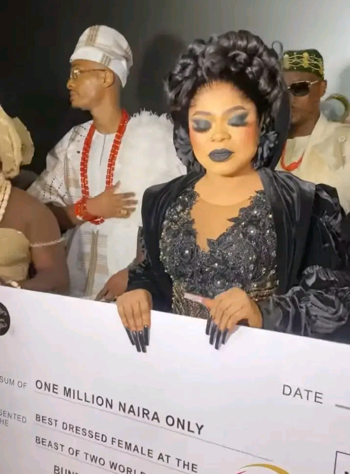 “If you come to my hood dressed like a woman they will beat you” – Portable say as Bobrisky wins the best dressed female