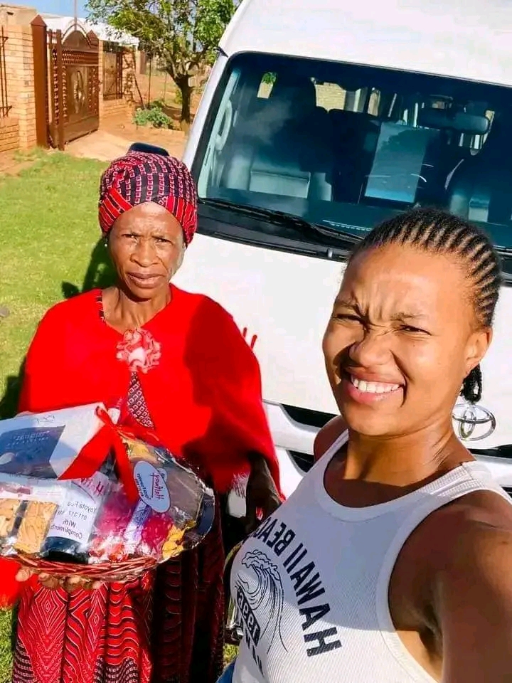 “Best grand mother ever” – Grandmother gives granddaughter bus as birthday gift so she can be getting money with it