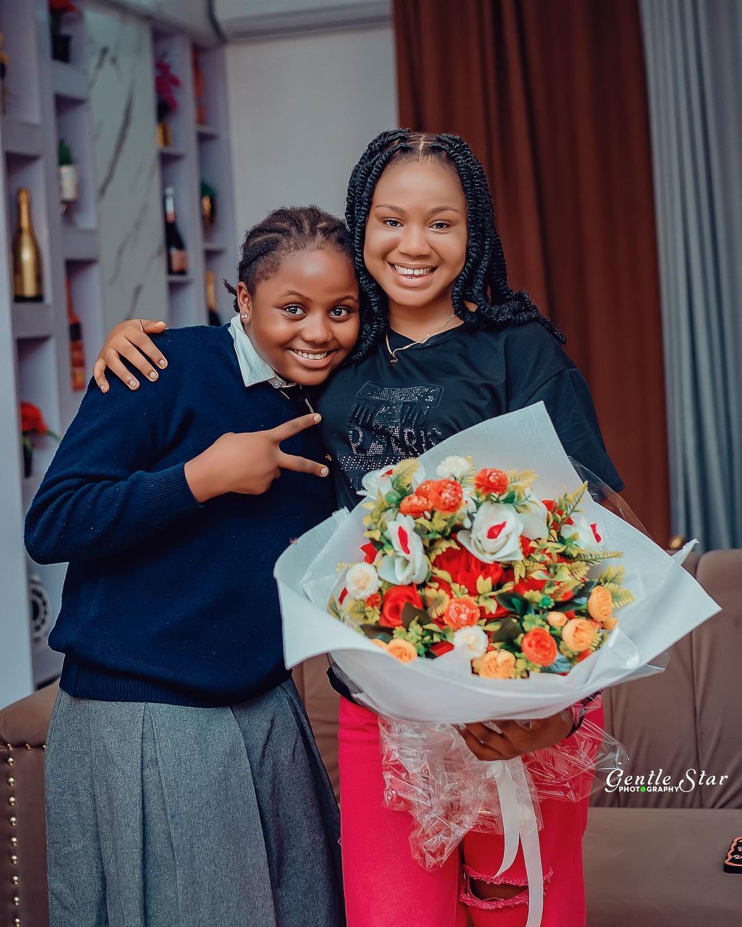 "I know how much you hate it when I call you big sis" Ada Kirikiri pens lovely note to Mercy Kenneth on her birthday (Photos)