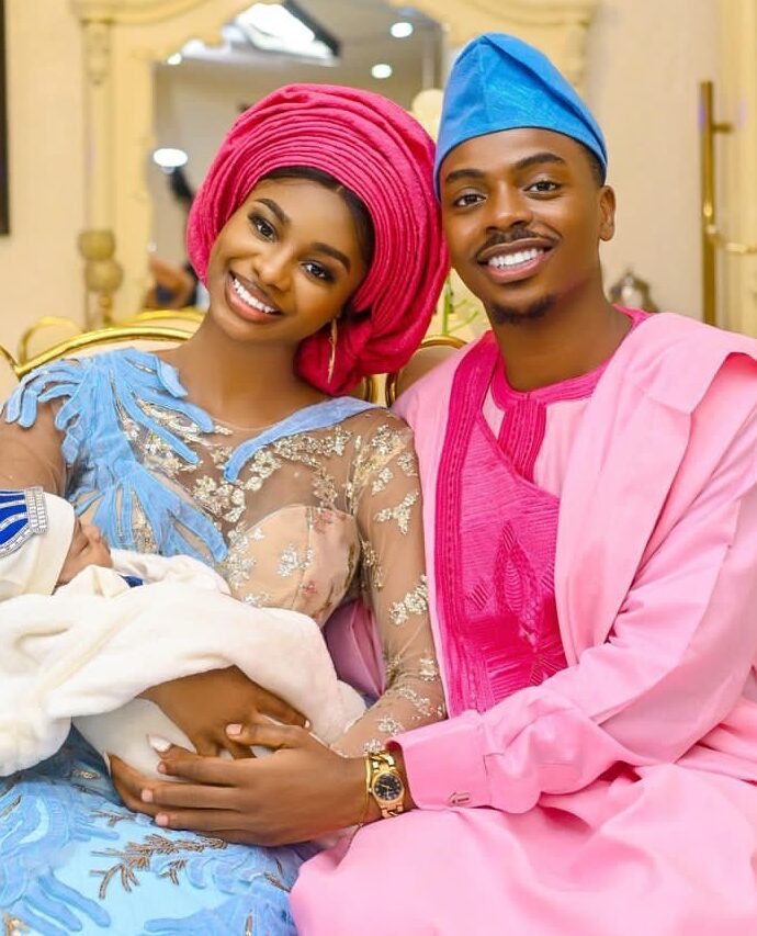 “Let’s make it official” – Iyabo Ojo reacts as Enioluwa and Priscilla Ojo release family portrait