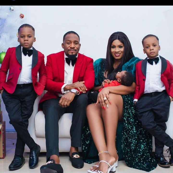 "Your children now find solace in the embrace of the Okonkwo family" E-Money vows to train Junior Pope 3 children as his own (Details)