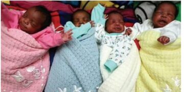 49-year-old woman welcomes Quadruplets after 15 years of waiting (Details)