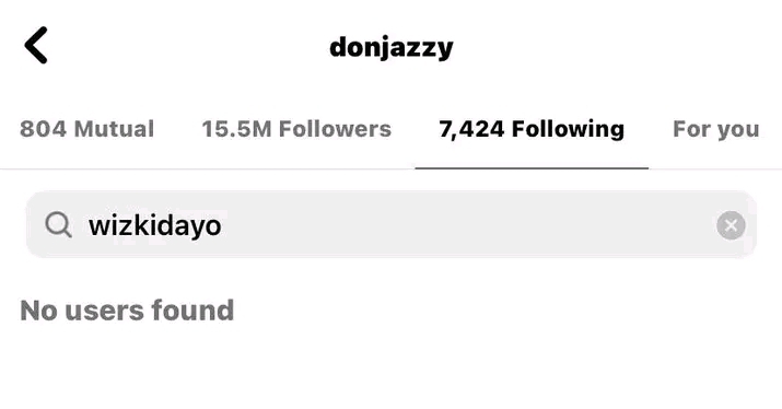 Don Jazzy unfollows Wizkid as he throws heavy shade at him, disrespecting him (Details)
