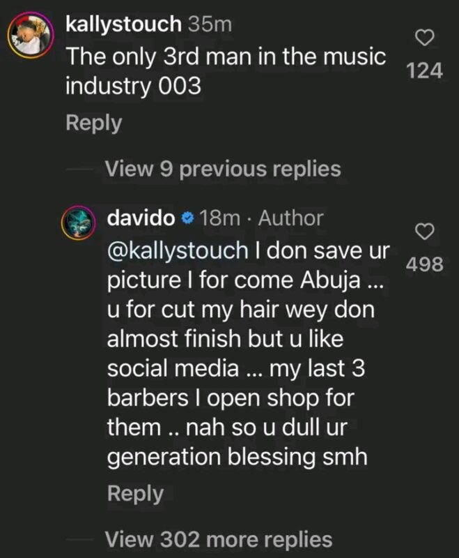 “You are not my God” – Barber slams Davido after being mocked for missing his generational blessing