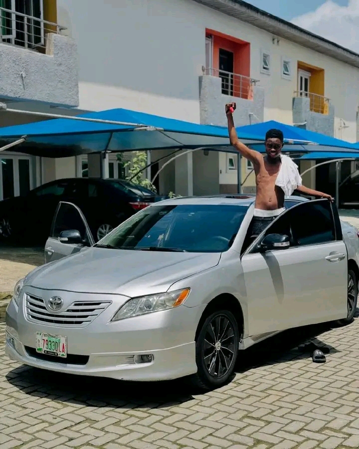 "Who come get that G-wagon car you posted?" Reactions as Skit Maker Peller purchases his first car on his 18th birthday