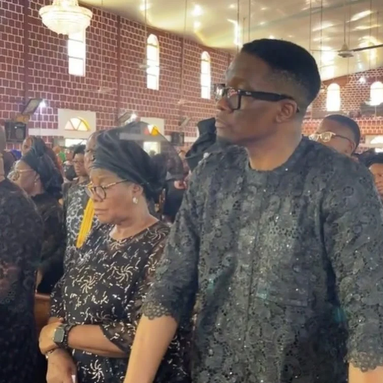 Photos from the funeral of Late Nollywood actor, Junior Pope