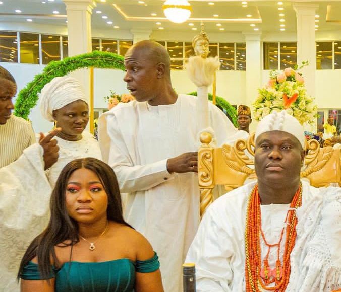 “Go and bring husband to Daddy” – Ooni of Ife tells daughter, Princess Adeola as she turns 30