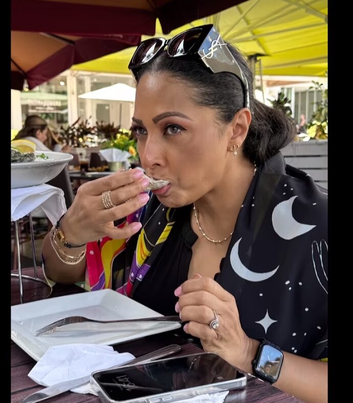 “Living and minding my business” – Peter Okoye’s wife, Lola Omotayo breaks silence amid his brother, Paul’s new marriage