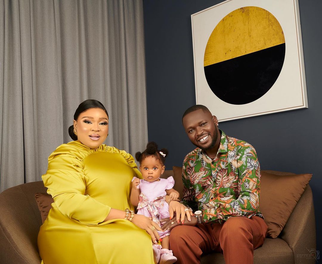 "My Angel, my joy. Seeing you grow day by day fills me up" Bimbo and Okiki Afolayan pens sweet notes to their daughter on her 2nd birthday