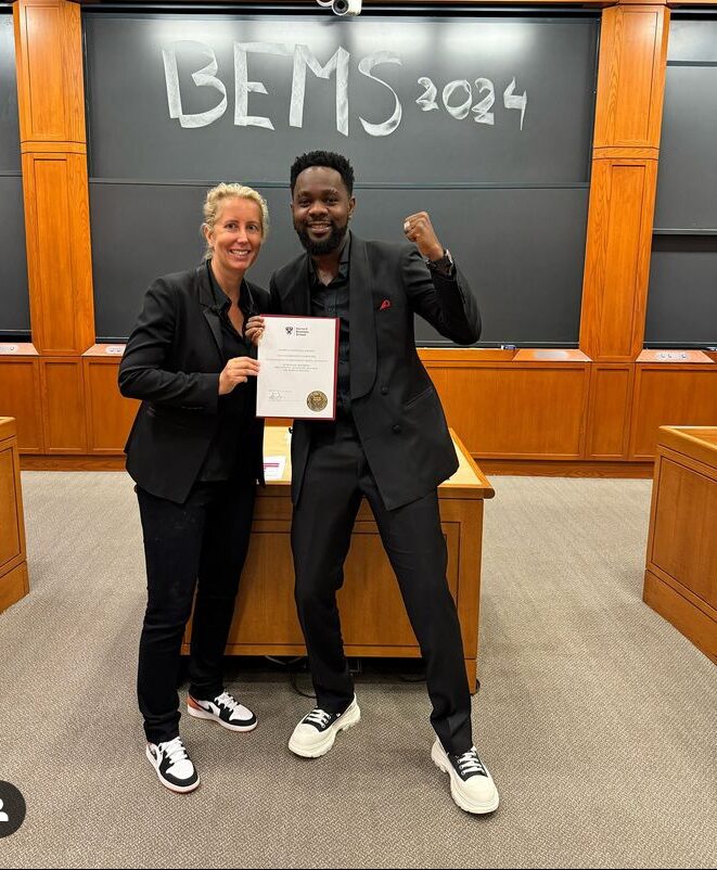 "God runs this show" Singer, Patoranking shares excitement as he graduates from Harvard Business School