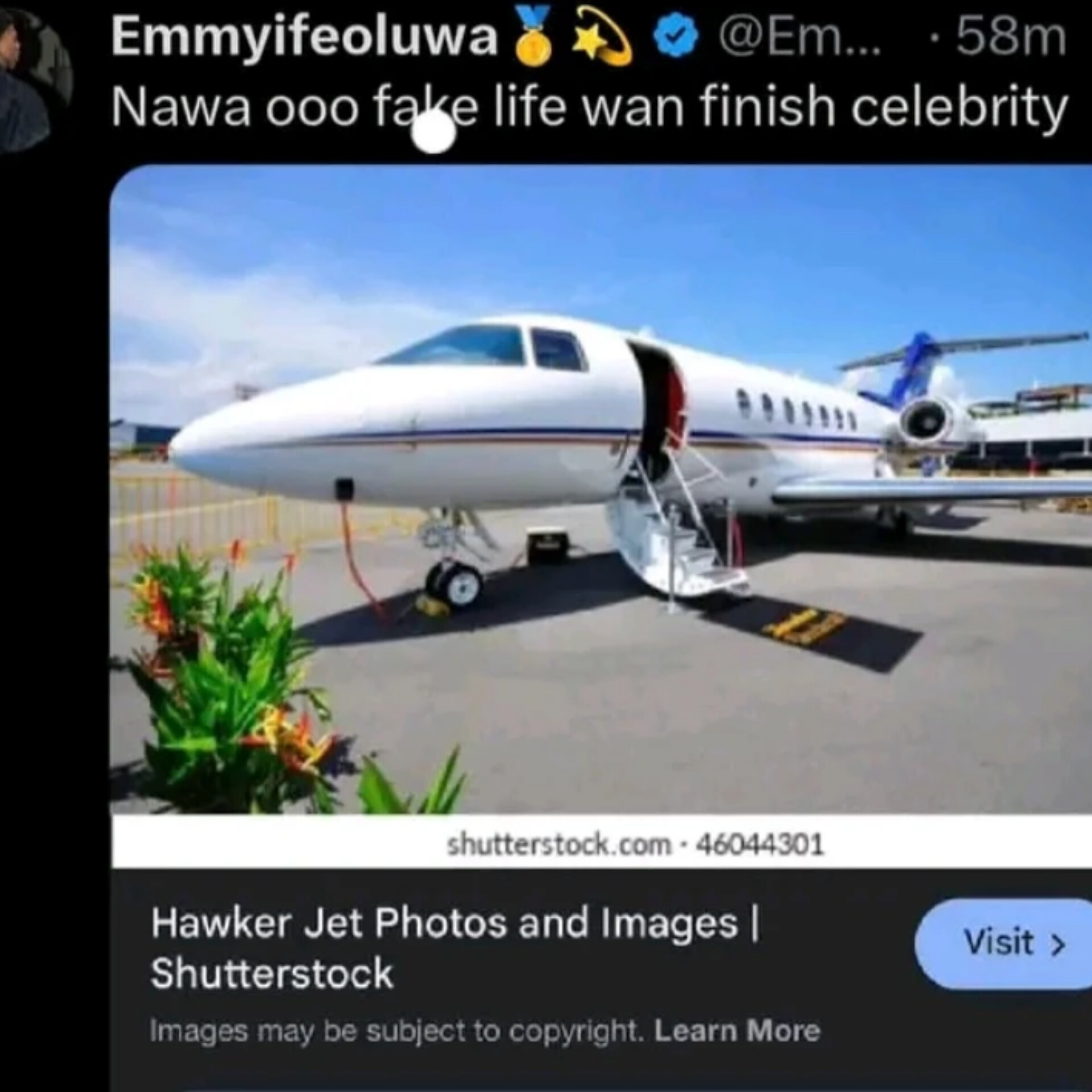 “Stop living a fake life!” - Netizens drags BBNaija's Ka3na Jones over photoshopped image of a private jet