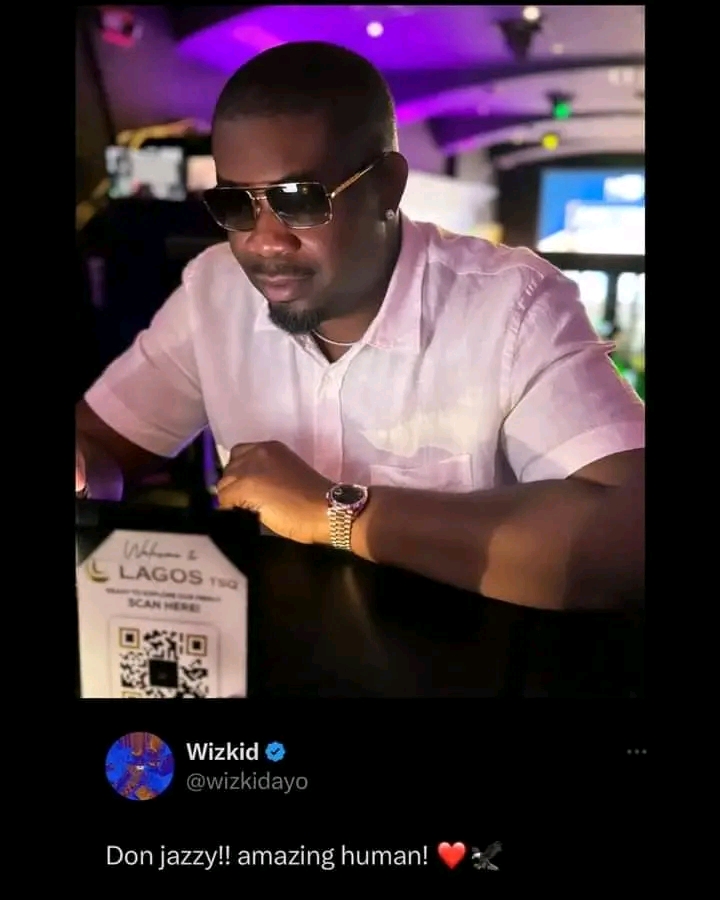 "You are an amazing human" Wizkid makes amends with Don Jazzy, showers praises on him