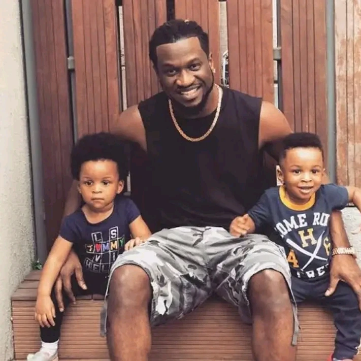 "My biggest double blessings ever" Paul Okoye pens sweet message to his twins as they celebrates 7th birthday