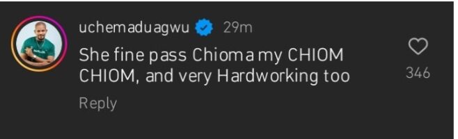 “She fine pass Chioma and is very hardworking” – Uche Maduagwu hails Sophia Momodu; netizens react