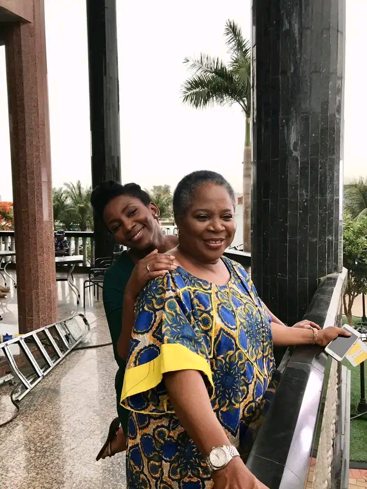 "My tears won’t stop falling because..." Genevieve Nnaji emotional as she mourn Late Onyeka Onwenu